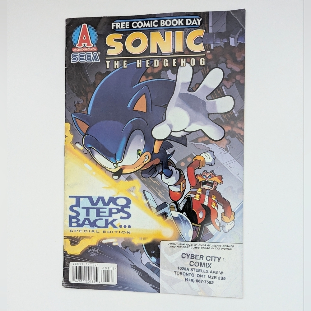 Sonic the Hedgehog Free Comic Book Day Comic Book